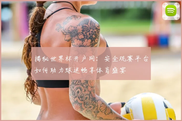 揭秘世界杯开户网：安全观赛平台如何助力球迷畅享体育盛宴